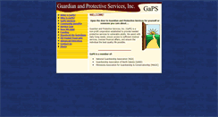 Desktop Screenshot of gapsinc.org