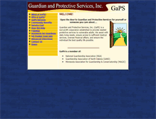 Tablet Screenshot of gapsinc.org
